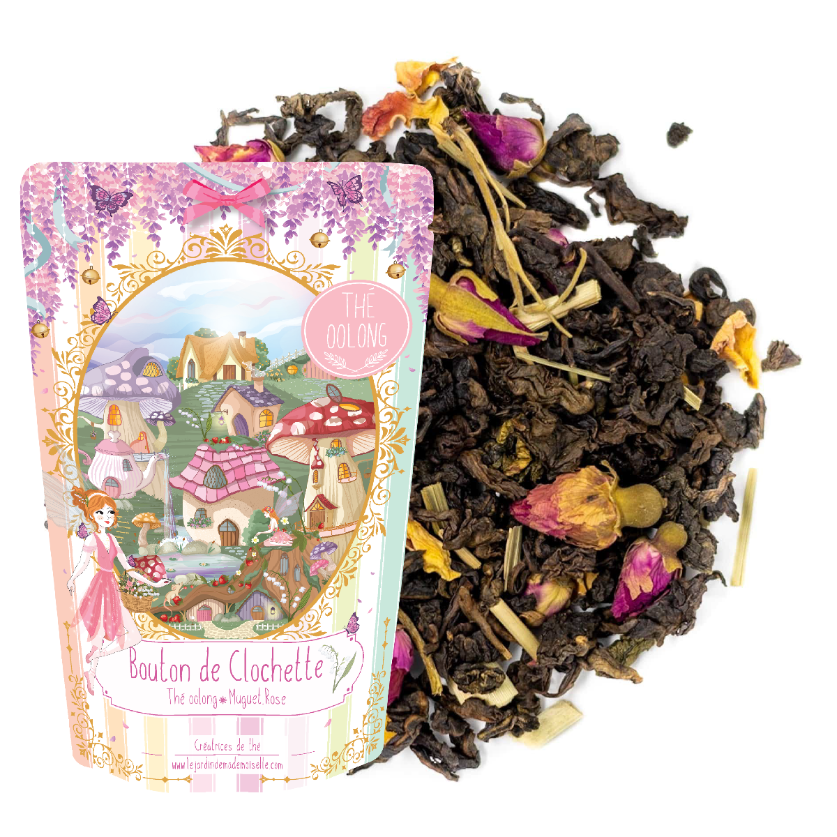 Thé Oolong Bouton de Clochette