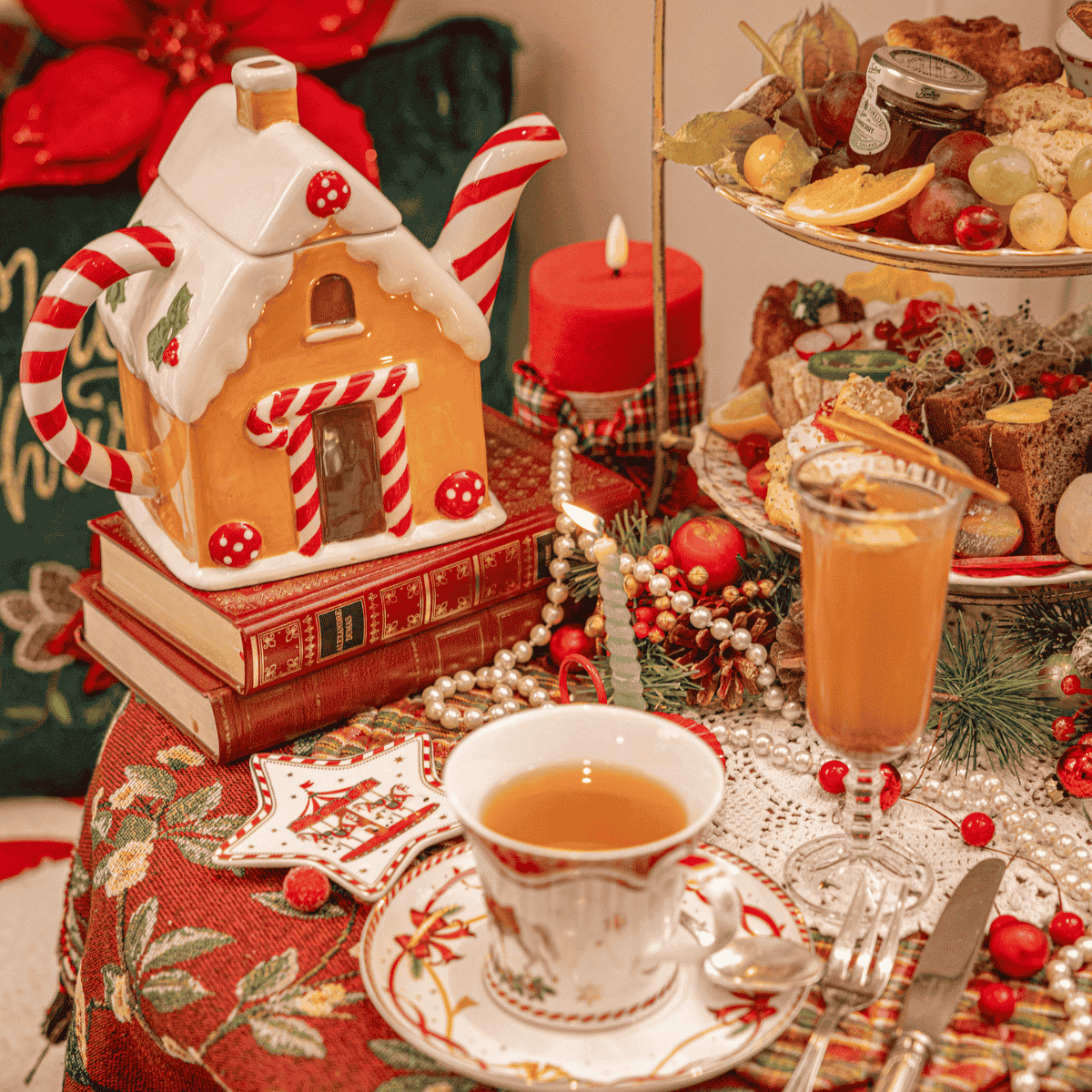 Christmas Tea Time avec Chanteuse LIVE - Dimanche 14 décembre 2025