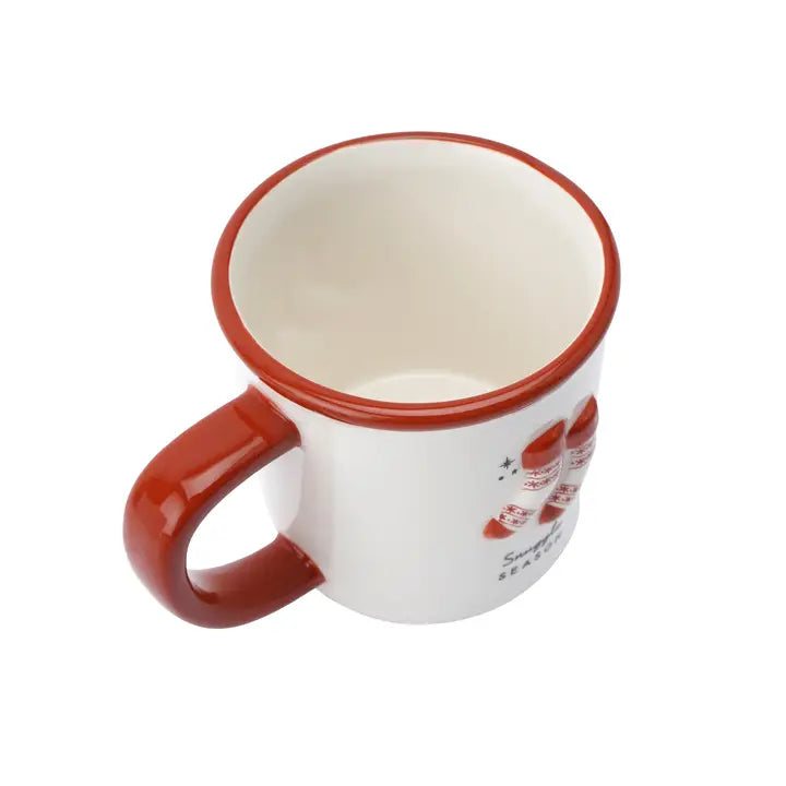 Mug 228 ml en grès "Snuggle season"