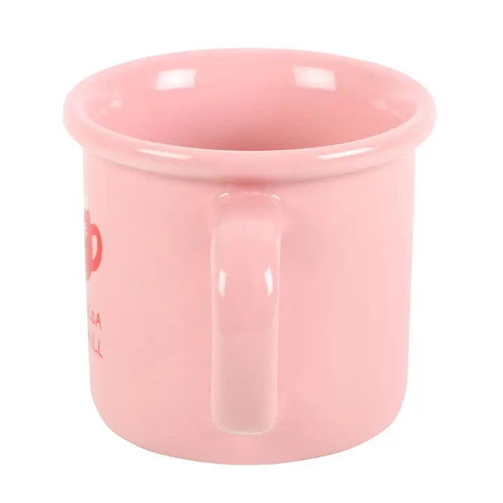 Mug rose 480 ml "Hot Cocoa & chill"