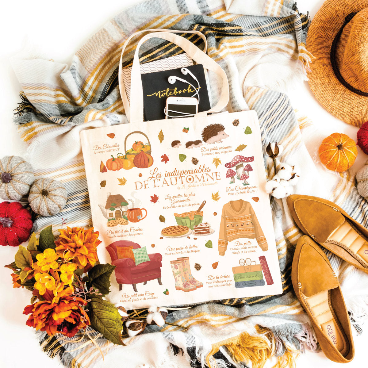 Tote bag "Les indispensables de l&