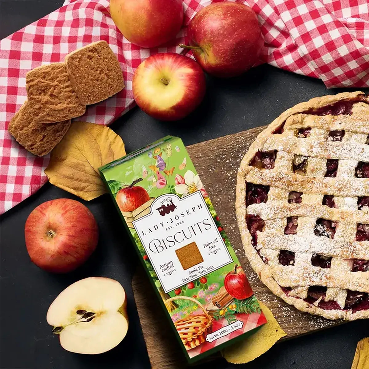 Biscuits Apple Pie pomme et cannelle (100 g)