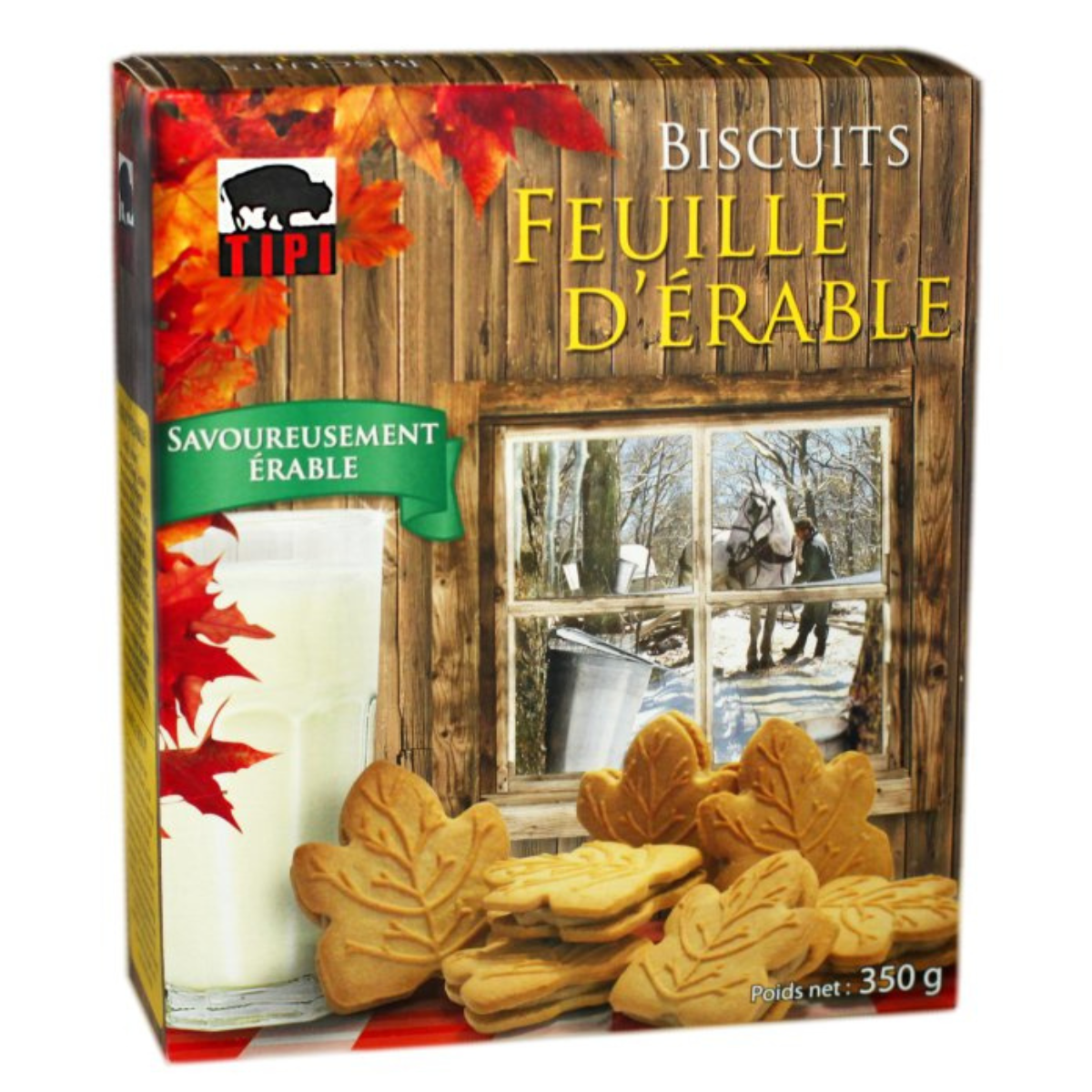 Galletas de crema de arce - 350 g