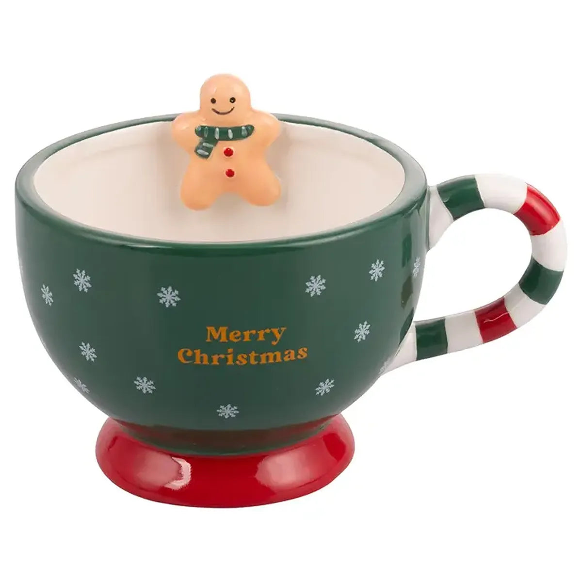Tasse en céramique Trempette de Noël (400 ml)