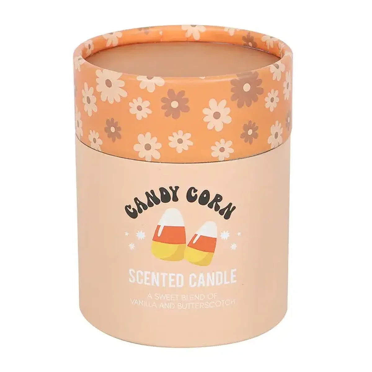 Bougie Candy Corn (vanille et au caramel écossais)
