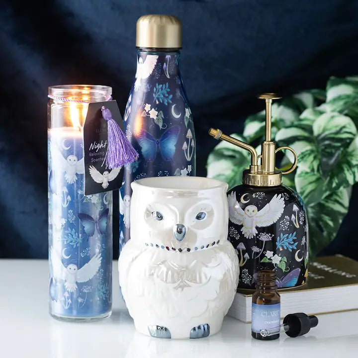 Bougie tubulaire à la lavande "Night Owl"