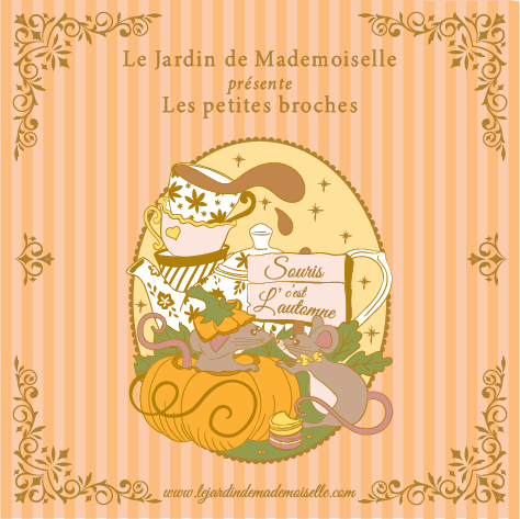 Pin’s d’automne – Souris c’est l’automne