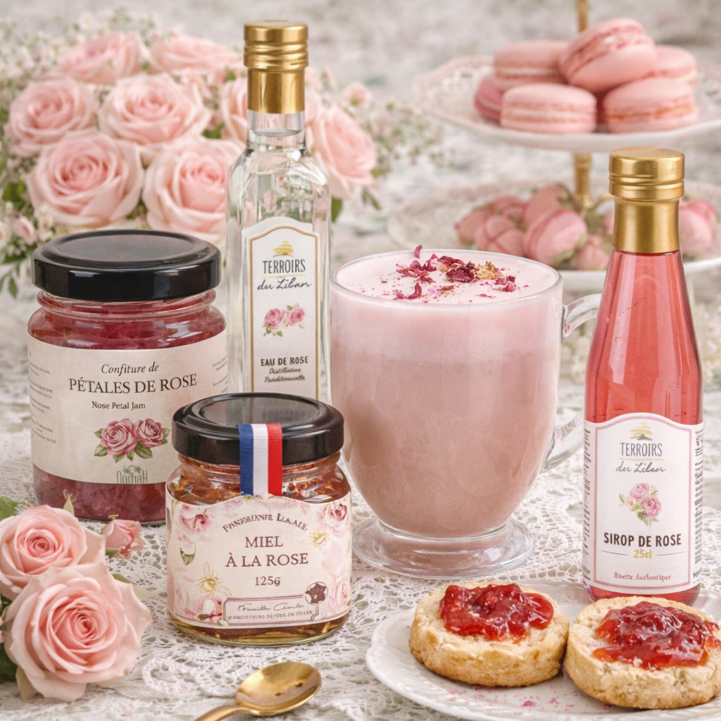 Miel infusé à la rose (125 g)