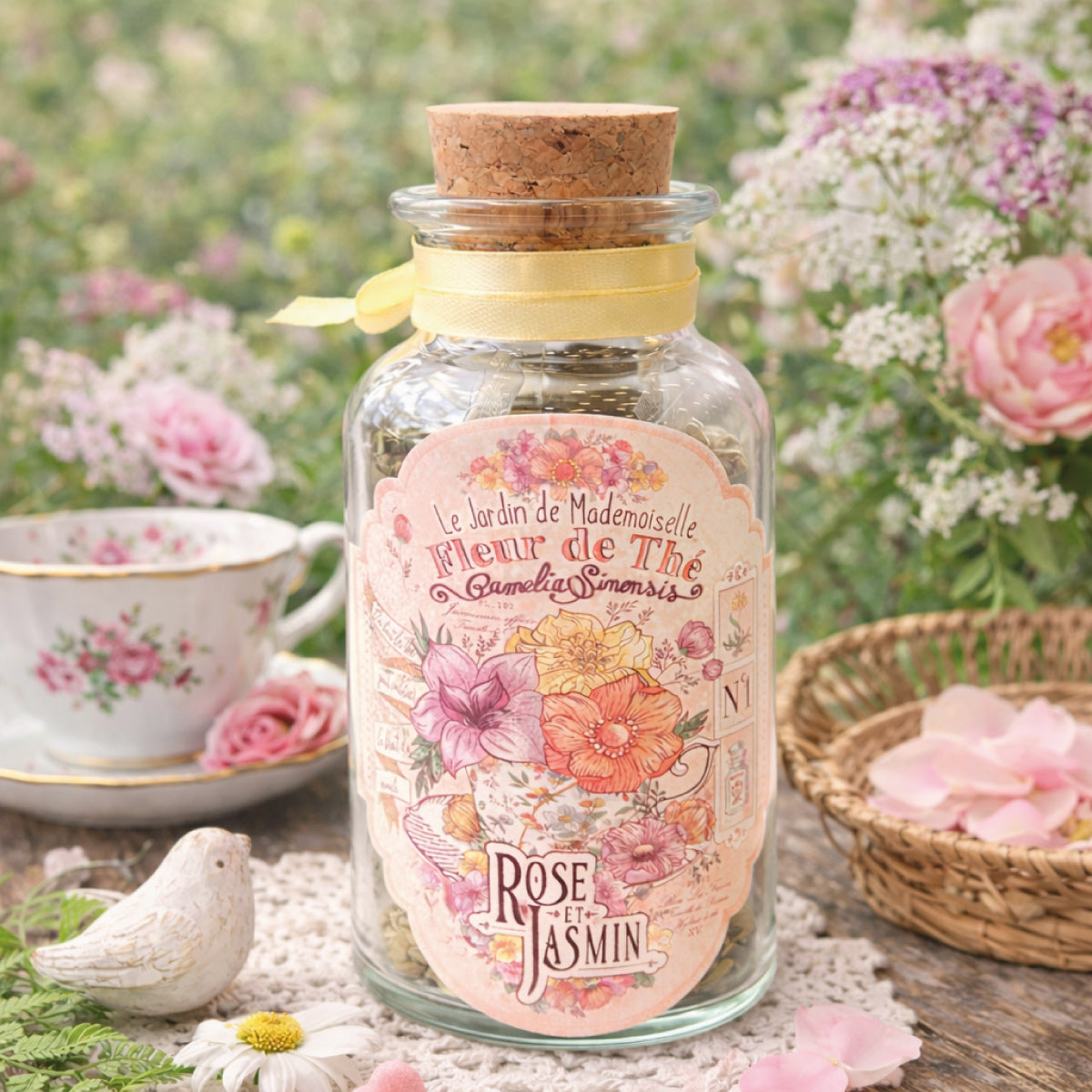 Fleurs de thé - Rose & Jasmin