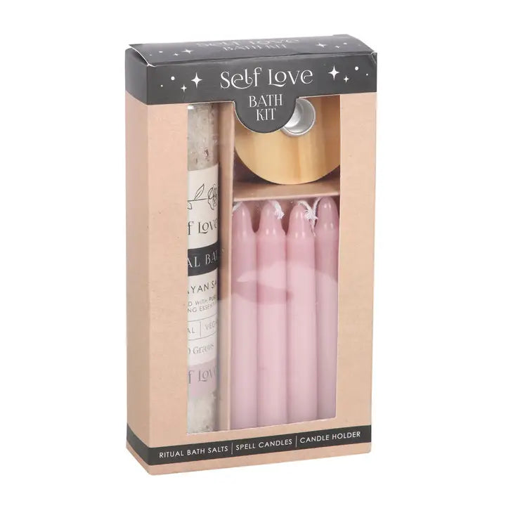 Kit de bain rituel aux herbes - Amour de soi ("Self Love Herbal Ritual")