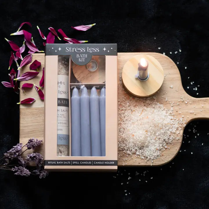Kit de bain rituel aux herbes - Anti-stress ("Stress Less Herbal Ritual")