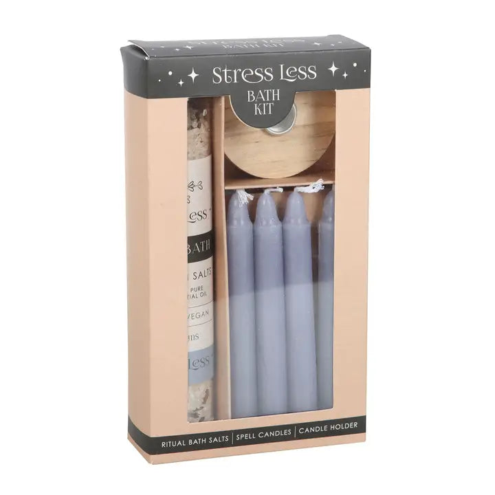 Kit de bain rituel aux herbes - Anti-stress ("Stress Less Herbal Ritual")