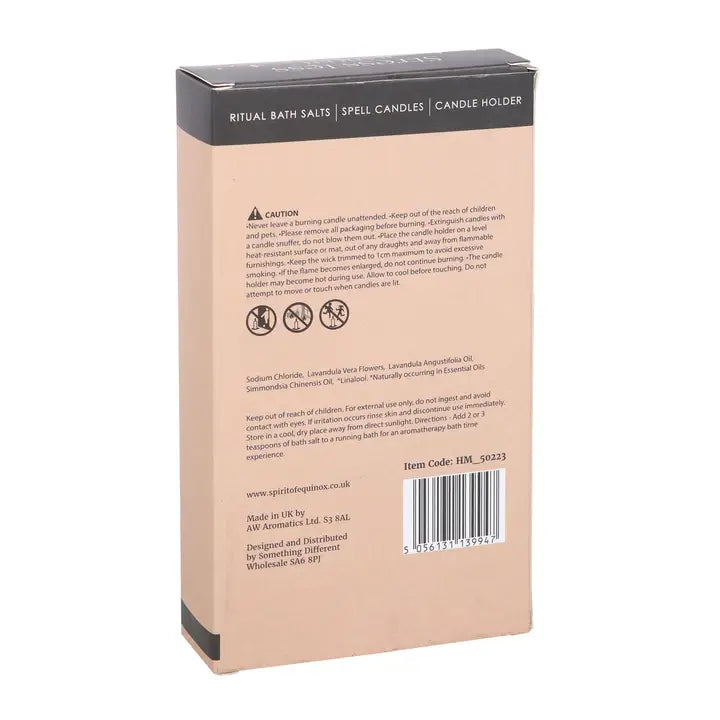 Kit de bain rituel aux herbes - Anti-stress ("Stress Less Herbal Ritual")