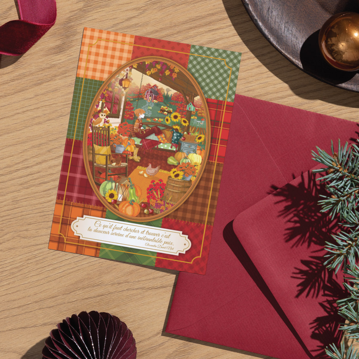 Mini Affiche A6 Pumpkin Vallee - by Mademoiselle