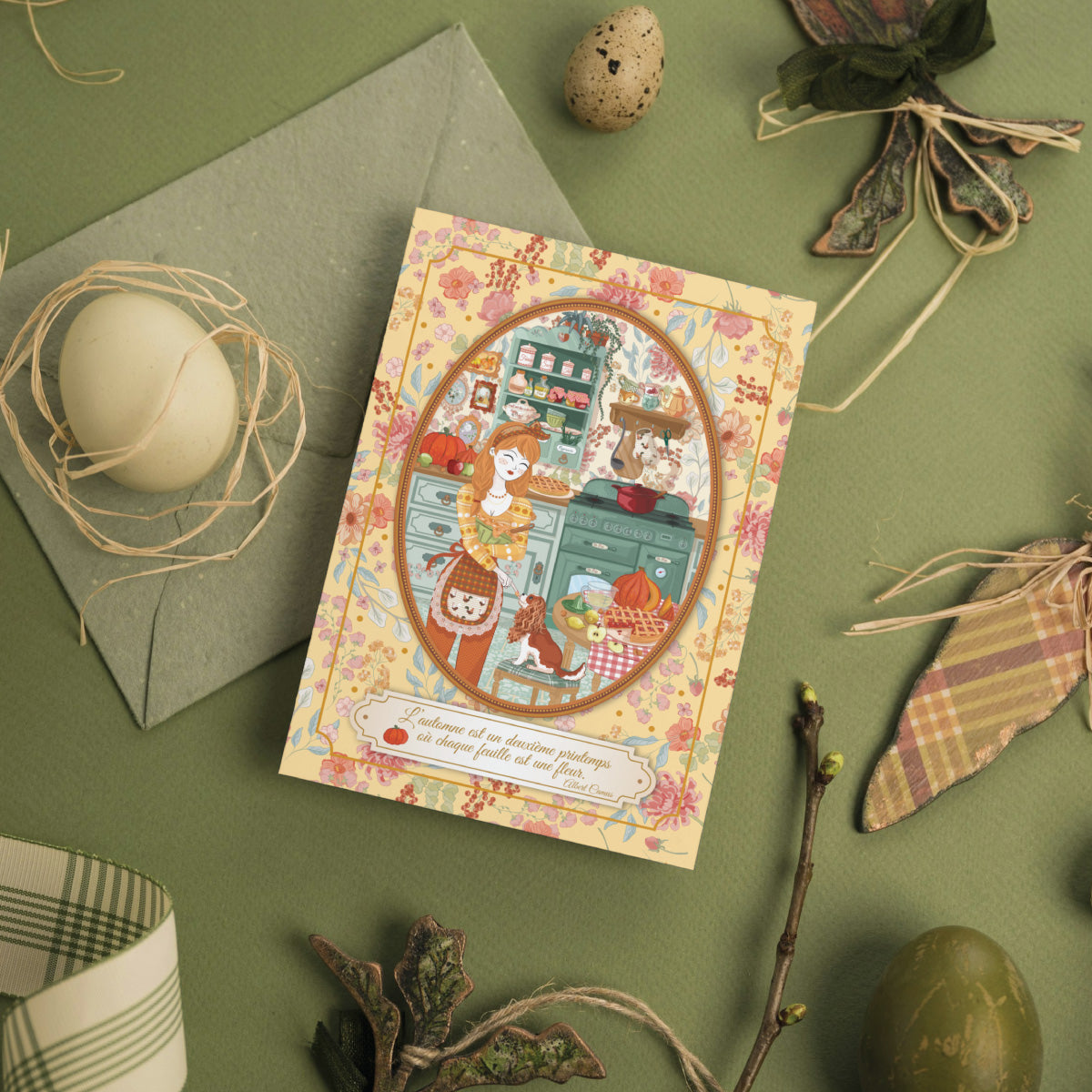 Mini Affiche A6 Lady Tartelette - by Mademoiselle