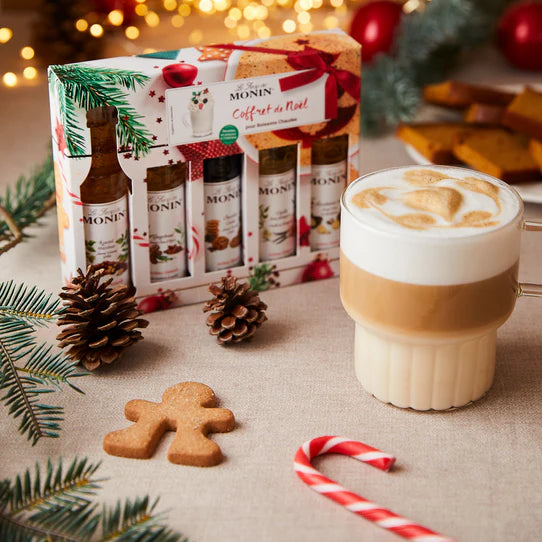 Coffret 5 sirops "Noël" - Monin (5x5 cl)