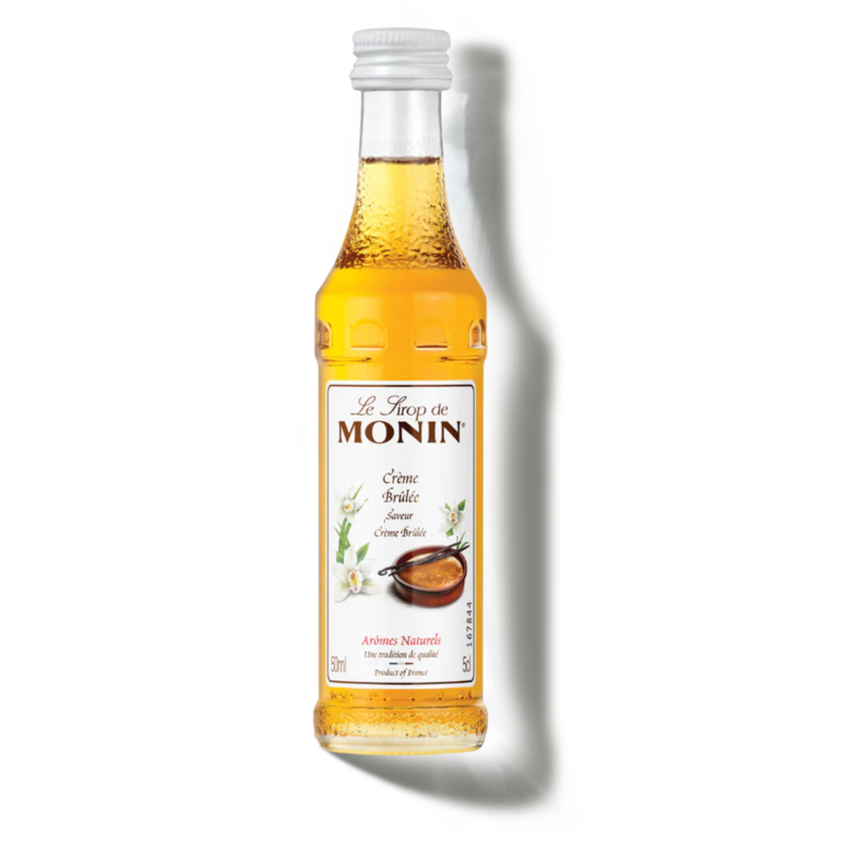 Mignonnette sirop Crème brûlée - Monin (5 cl)