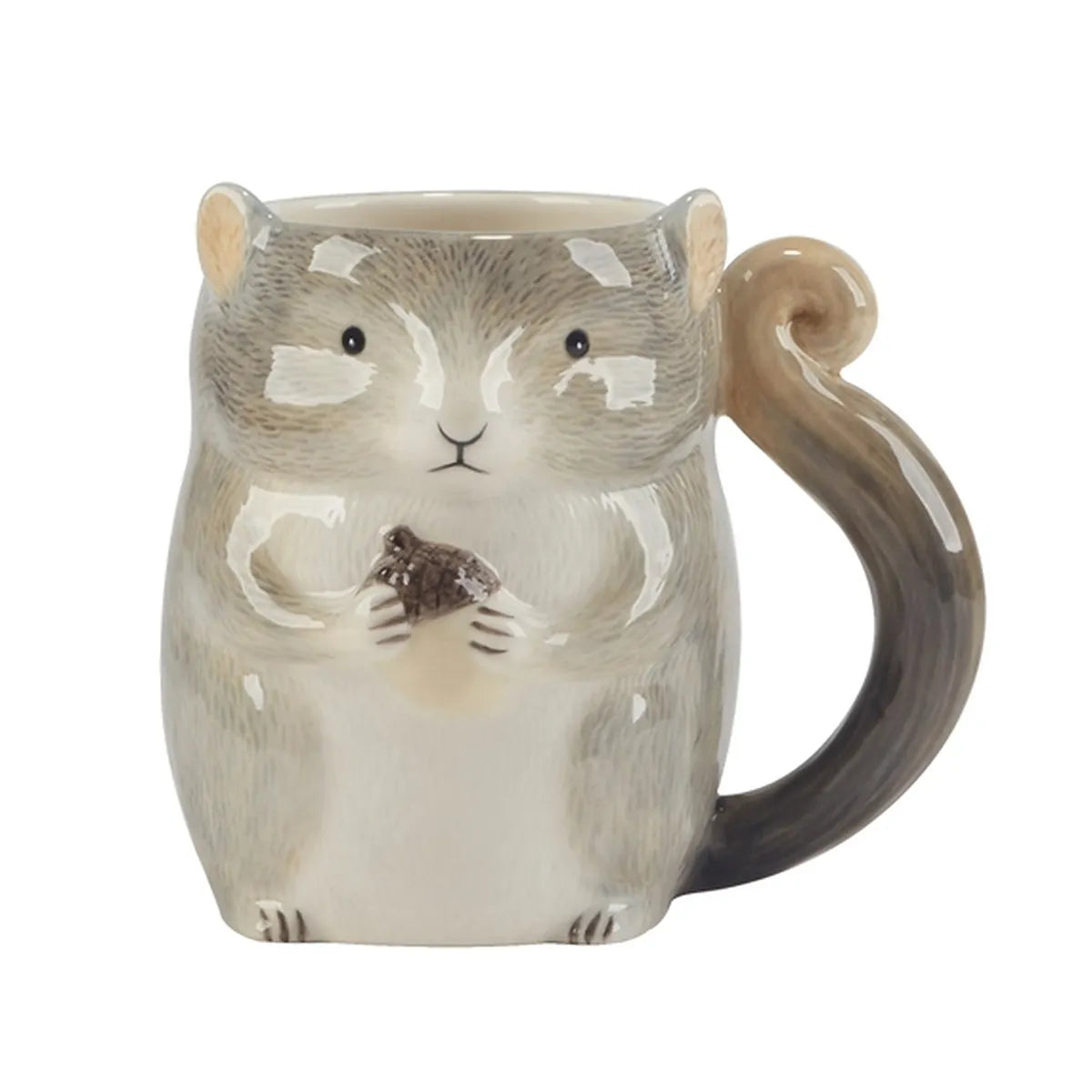 Mug 3D en faïence "Petits animaux des Bois" (470 ml)