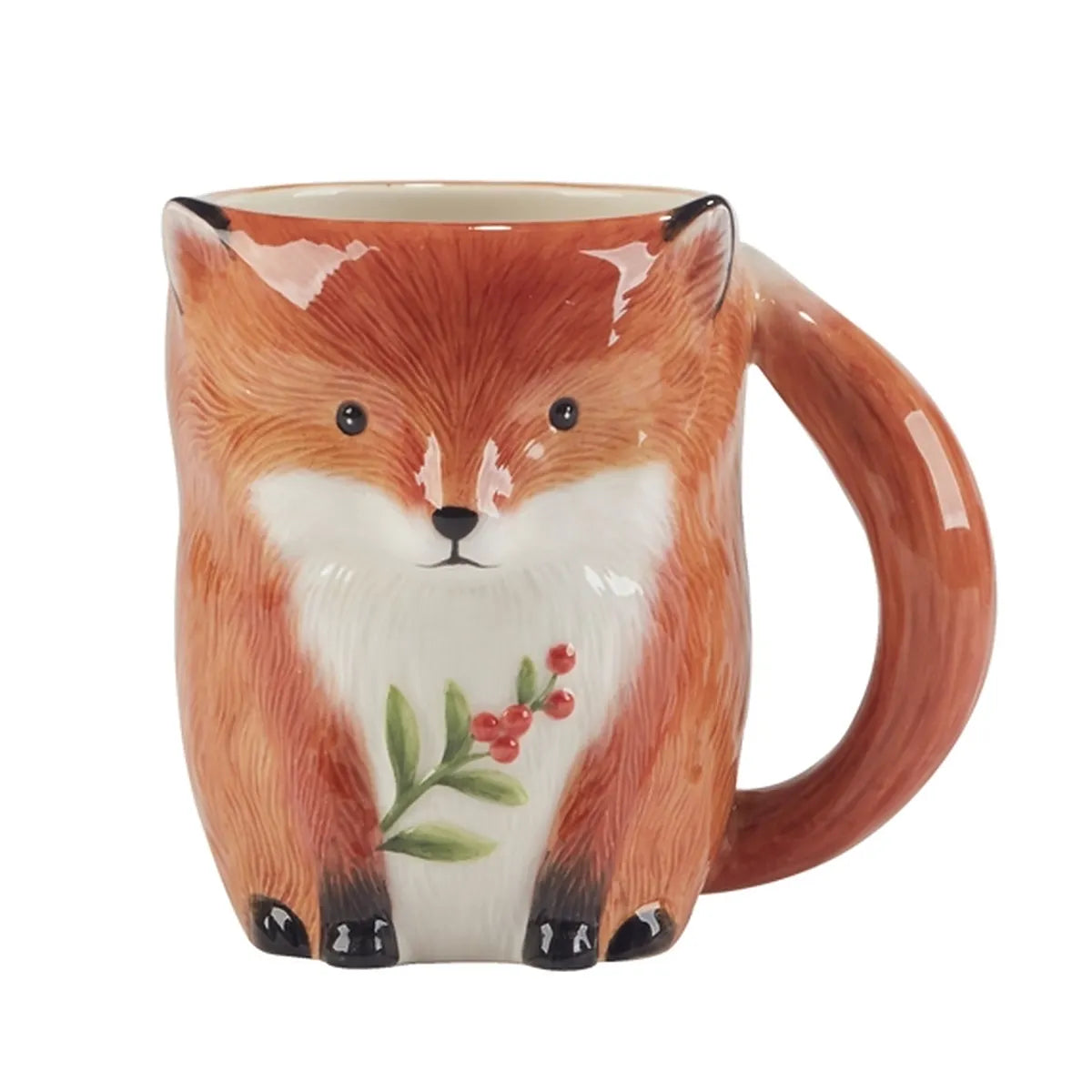 Mug 3D en faïence "Petits animaux des Bois" (470 ml)
