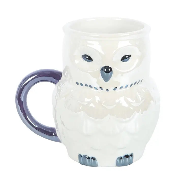 Mug 3D irisé 320 ml "Hibou, veilleur nocturne"