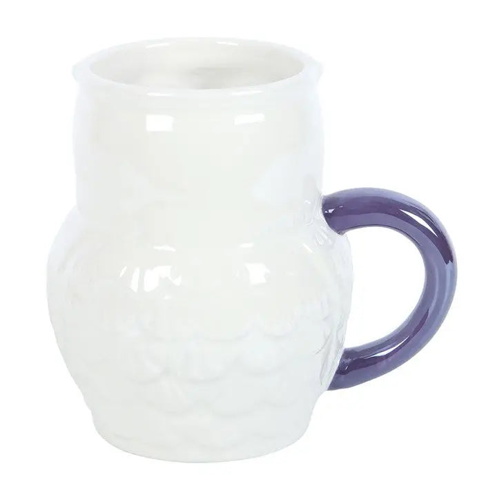 Mug 3D irisé 320 ml "Hibou, veilleur nocturne"