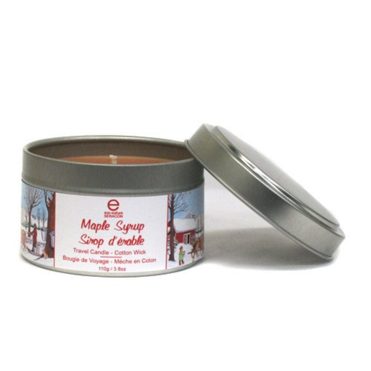 Bougie parfumée au sirop d&