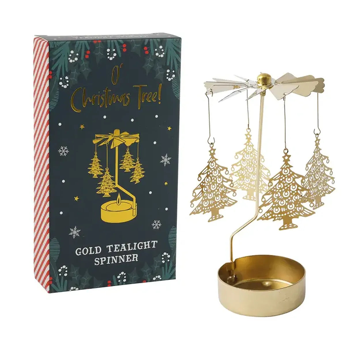 Carrousel enchanté Sapin de Noël doré