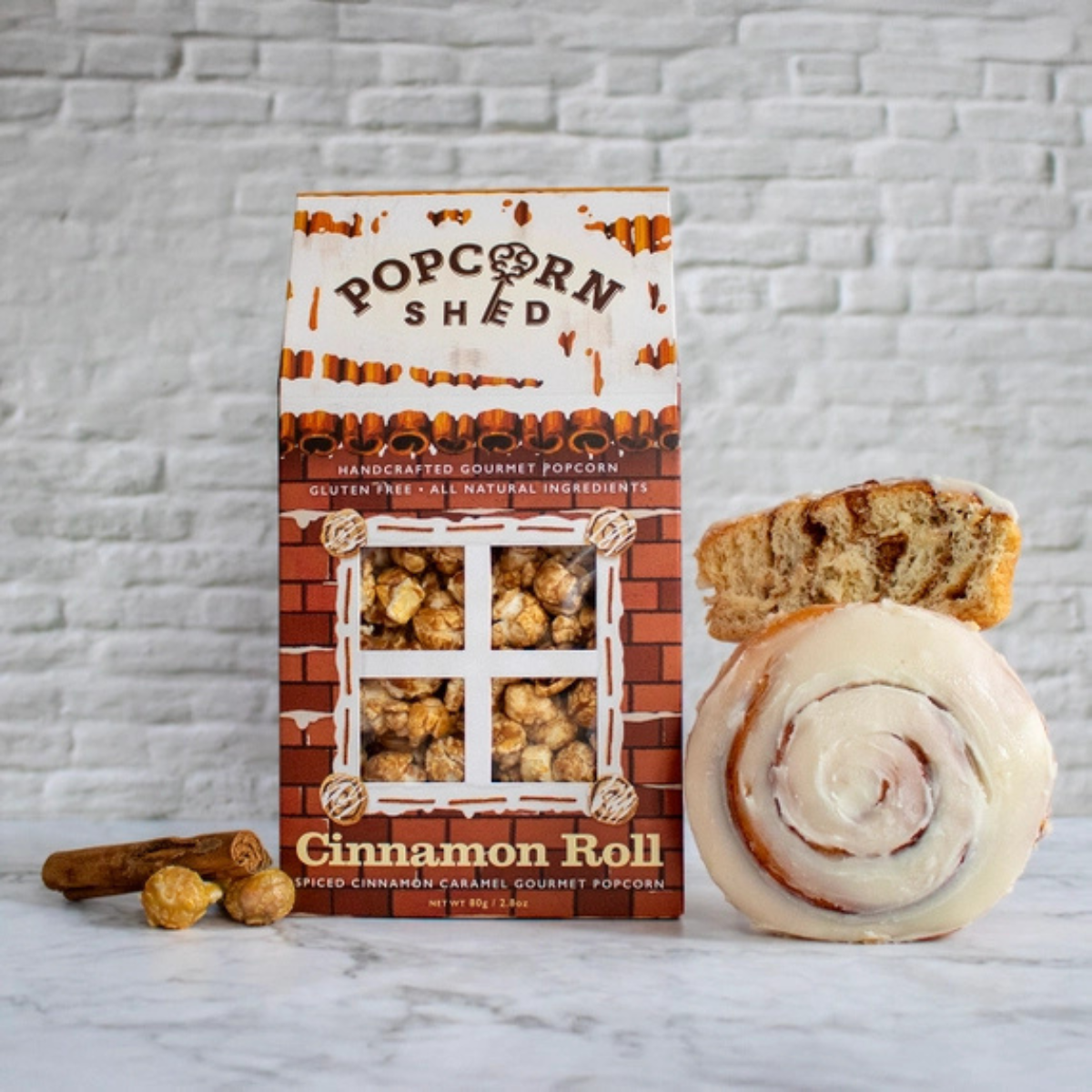 Popcorn Cinnamon Roll (80g)