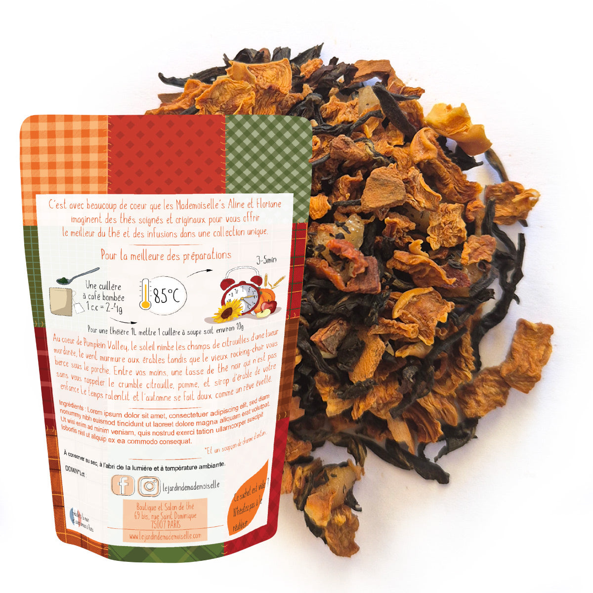 Thé noir Un Automne à Pumpkin Vallée