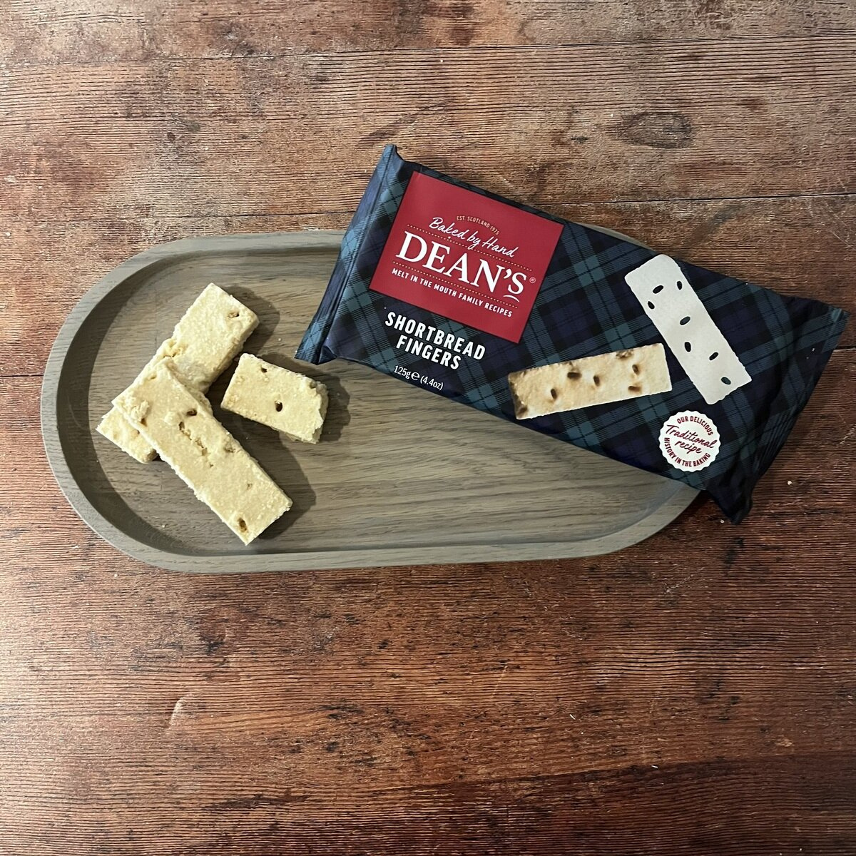 Shorbreads fingers écossais traditionnels (125g)