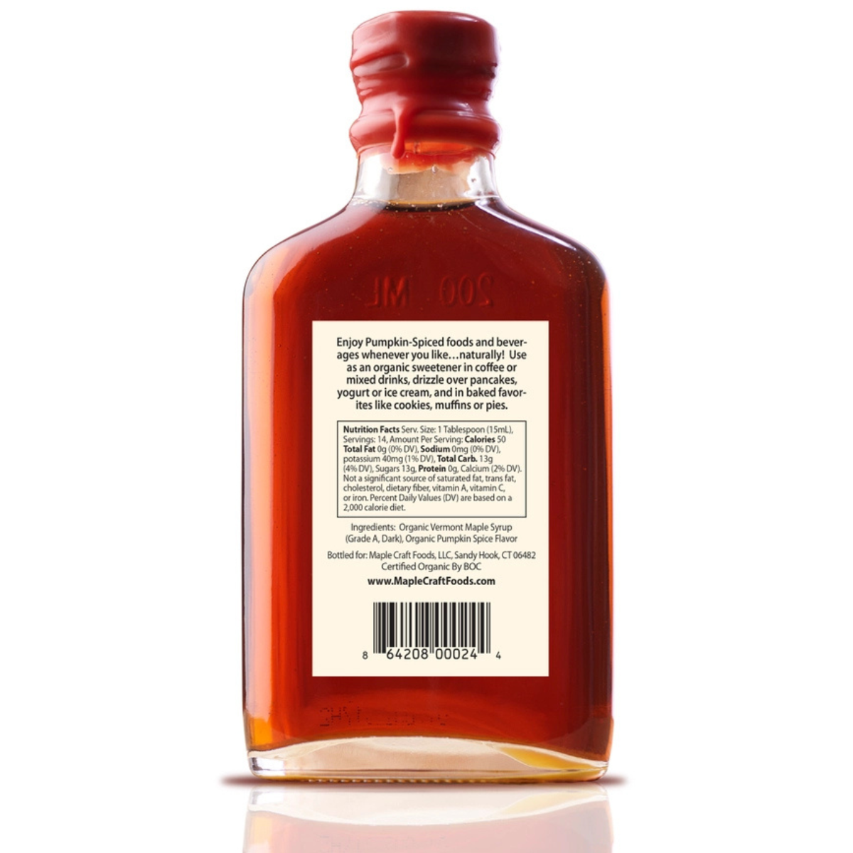 Sirope de calabaza y arce - 200 ml