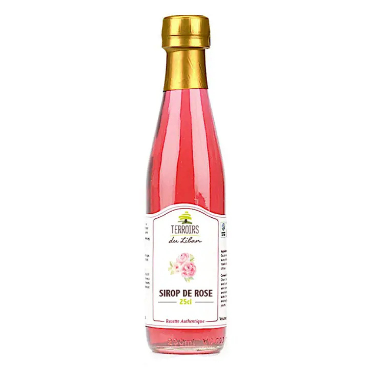 Sirop de rose (25cl) - Recette authentique