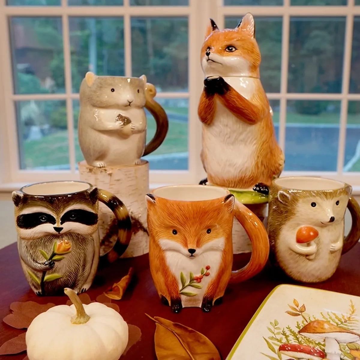 Théière 3D "Forêt enchantée" Renard (1 l)