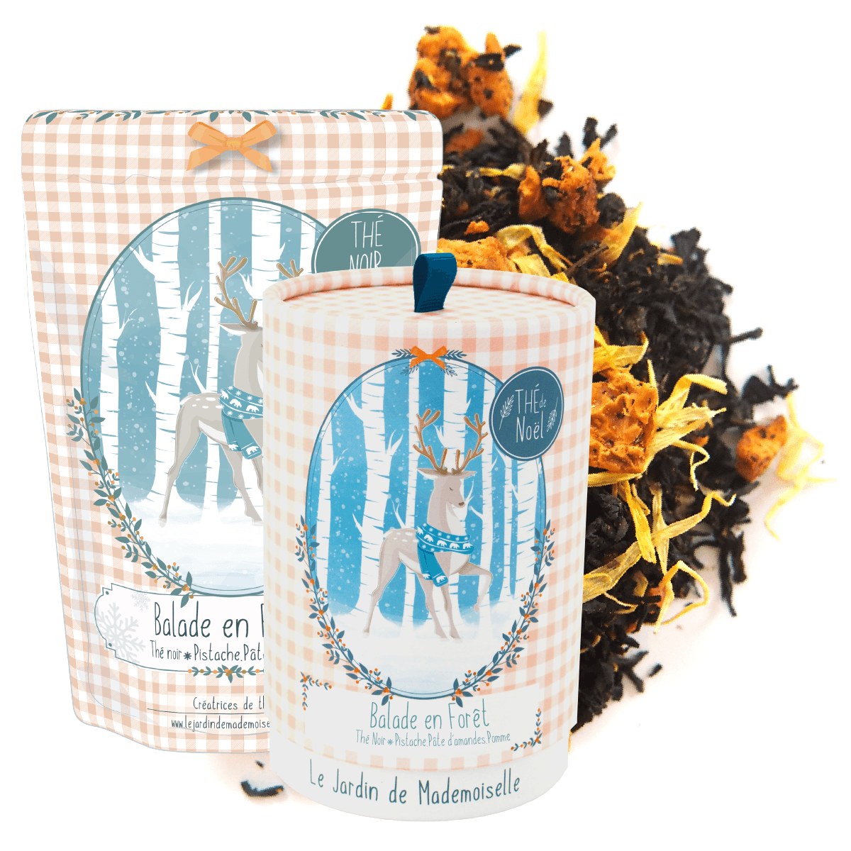 thé noir pistache pâte d&