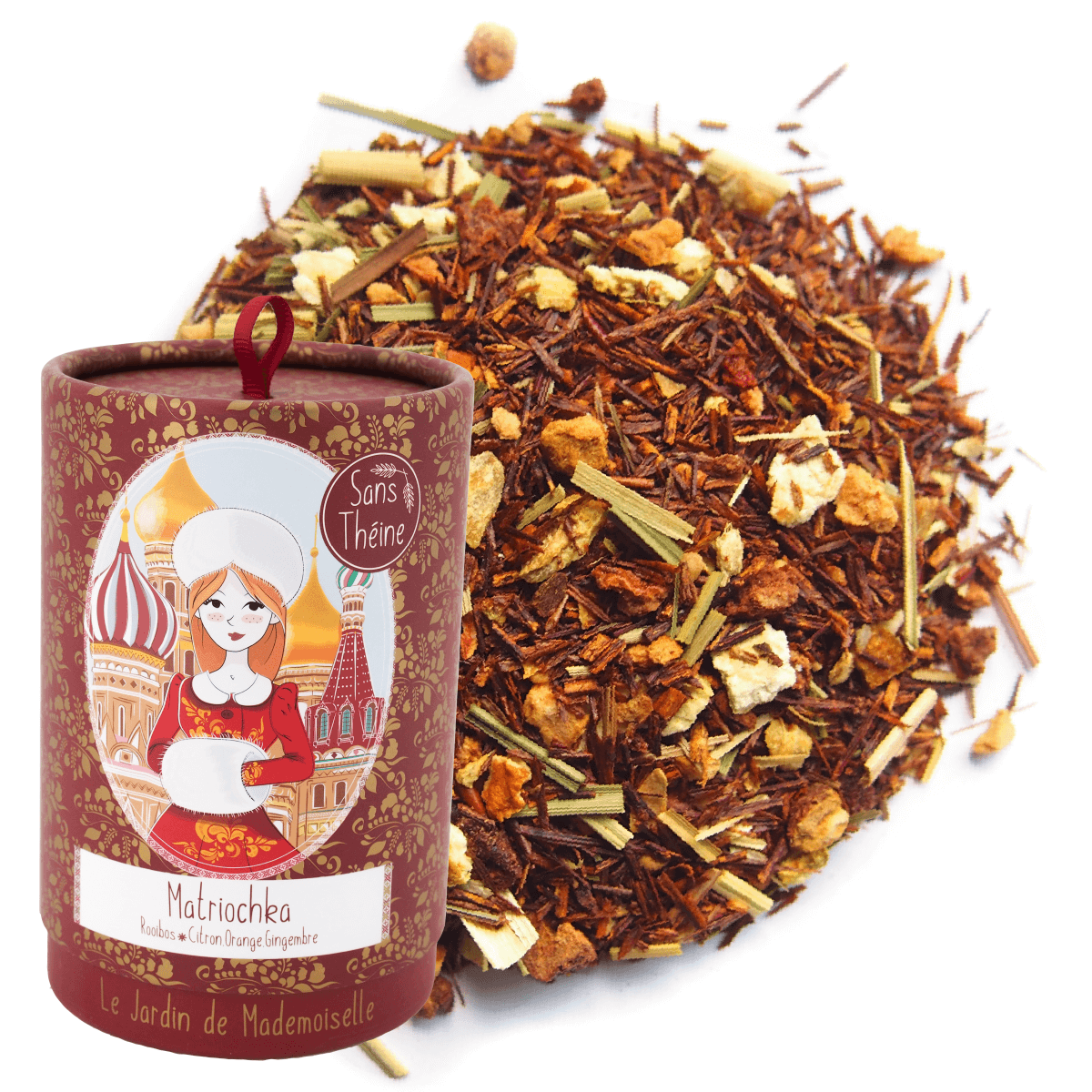 rooibos infusion thé matriochka citron gingembre gout russe
