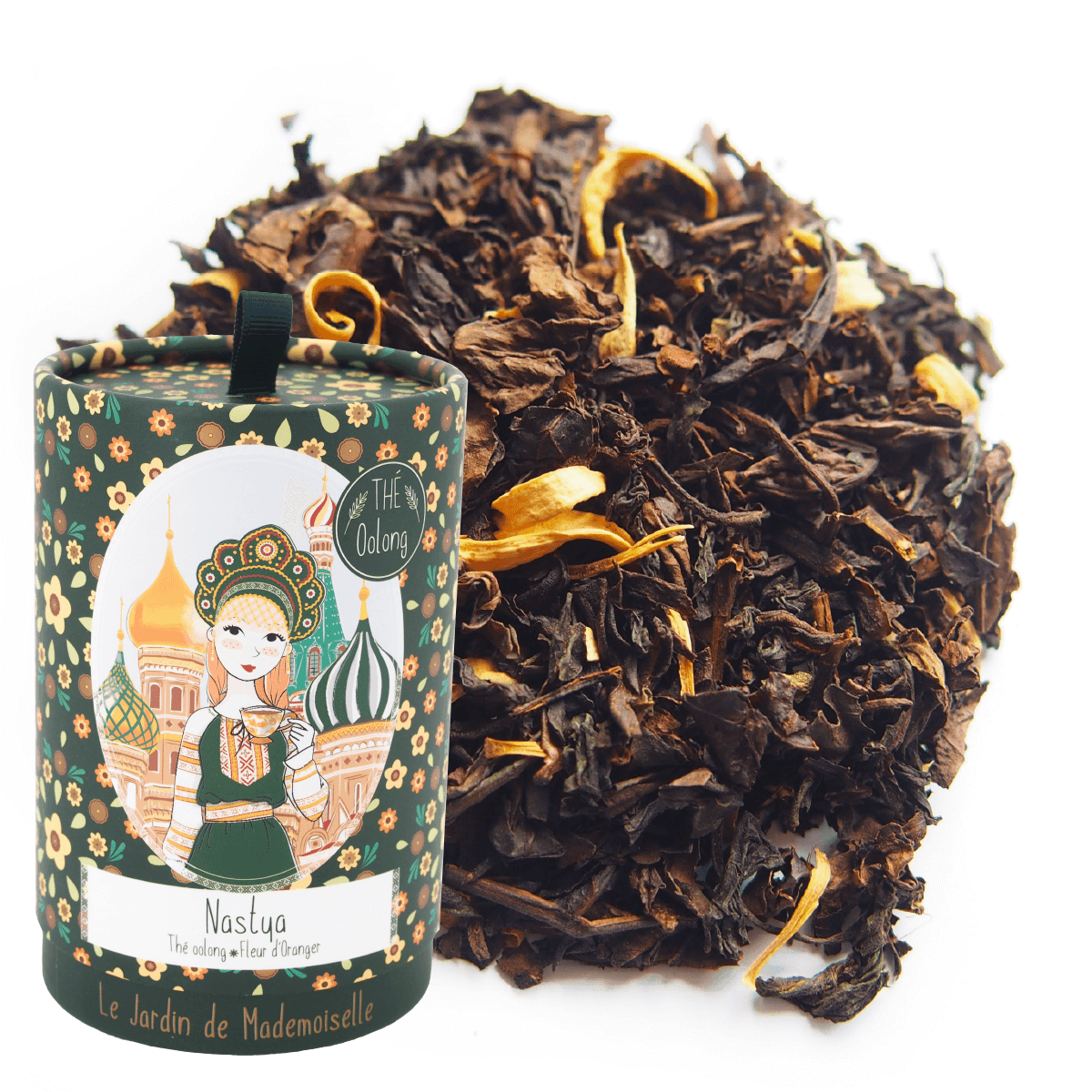 Oolong thé bleu nastya fleur d&