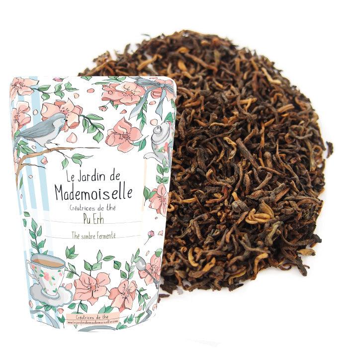 Pu Erh thé sombre fermenté vrac 50 grammes