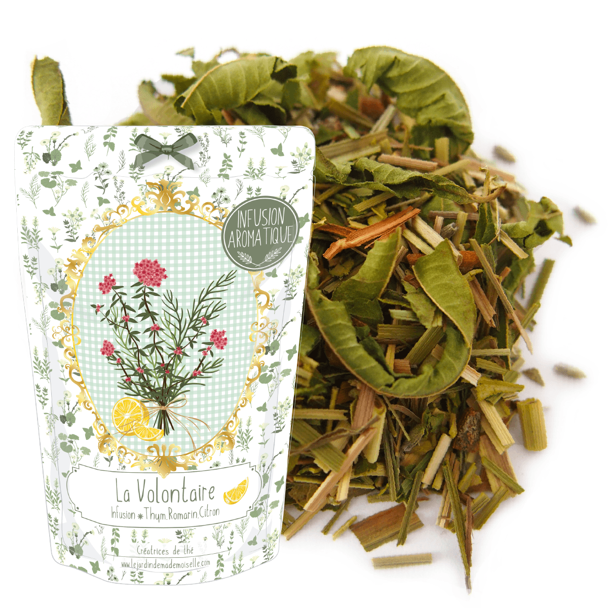 infusion la volontaire detox bien-être thym romarin citron