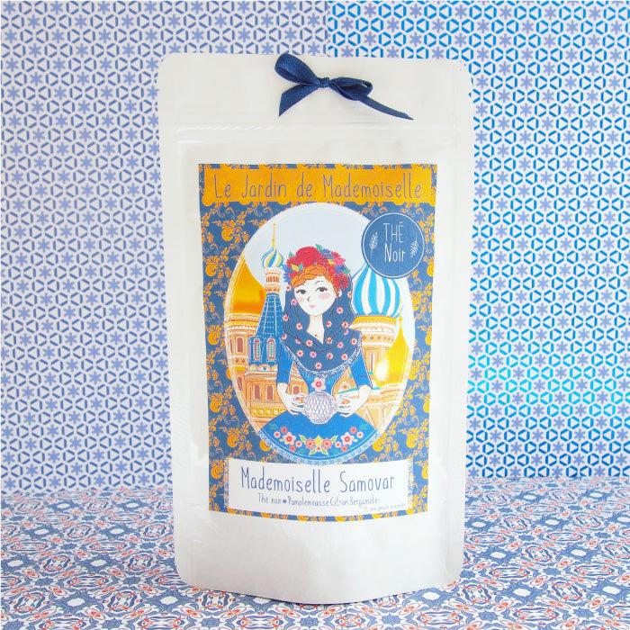 THé NOIR CITRON BERGAMOTE PAMPLEMOUSSE gout russe mademoiselle samovar