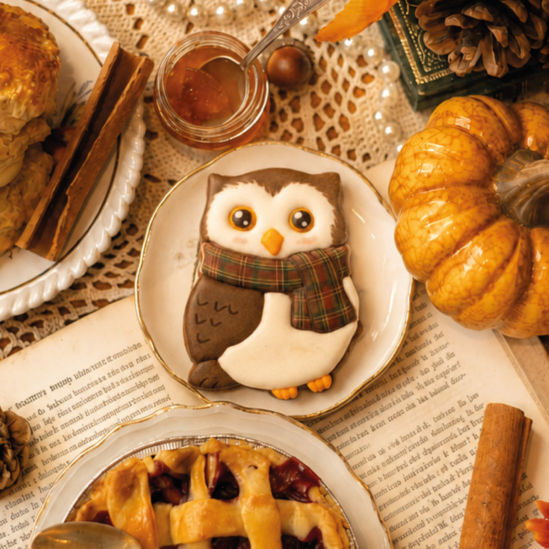 "Renard" handmade hazelnut biscuit 