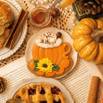 Biscuit artisanal cannelle et amande "Pumpkin Spice latte"