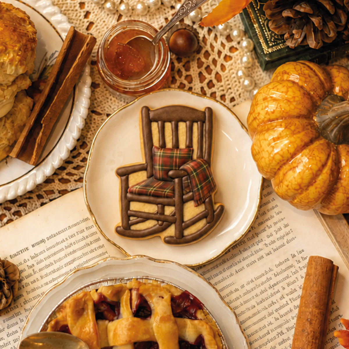 Biscuit artisanal vanille et amande "Rocking chair d&