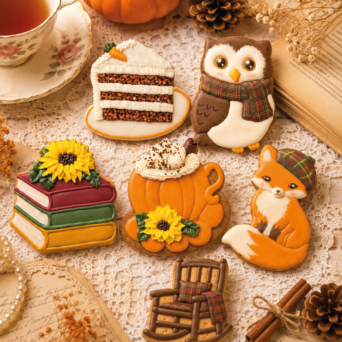 Biscuit artisanal cannelle et amande "Carrot cake"