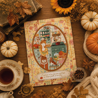 Mini Affiche A6 Lady Tartelette - by Mademoiselle