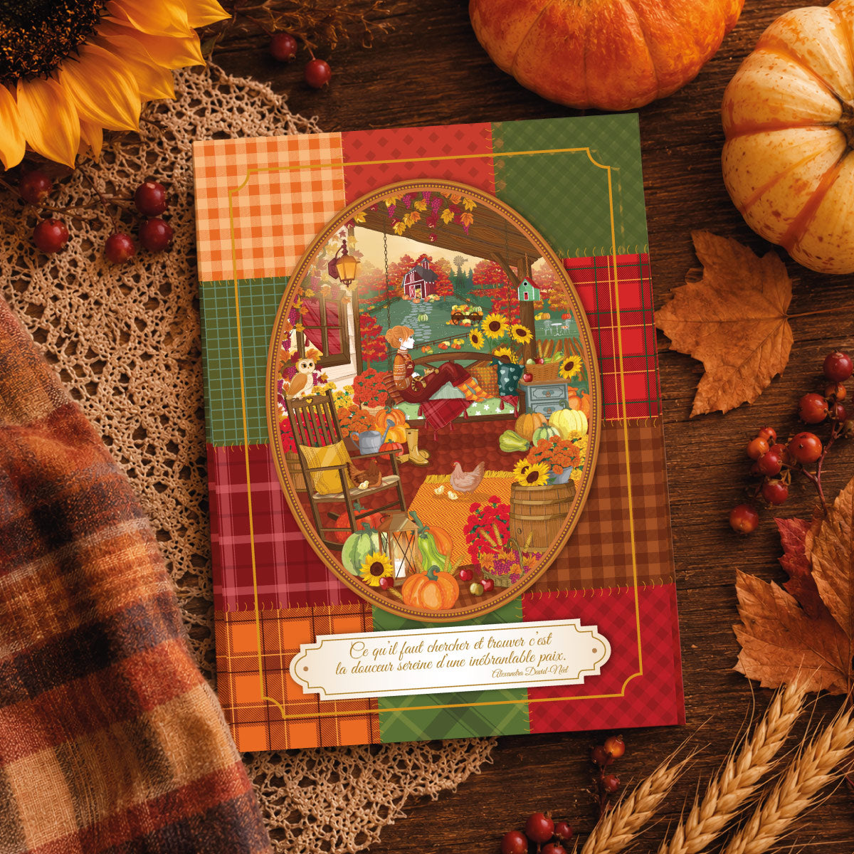 Mini Affiche A6 Pumpkin Vallee - by Mademoiselle