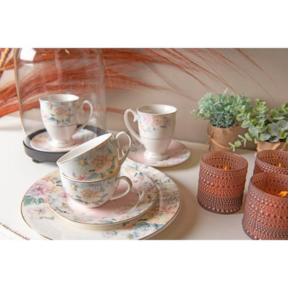 Mug en porcelaine 300 ml Fleurs d&