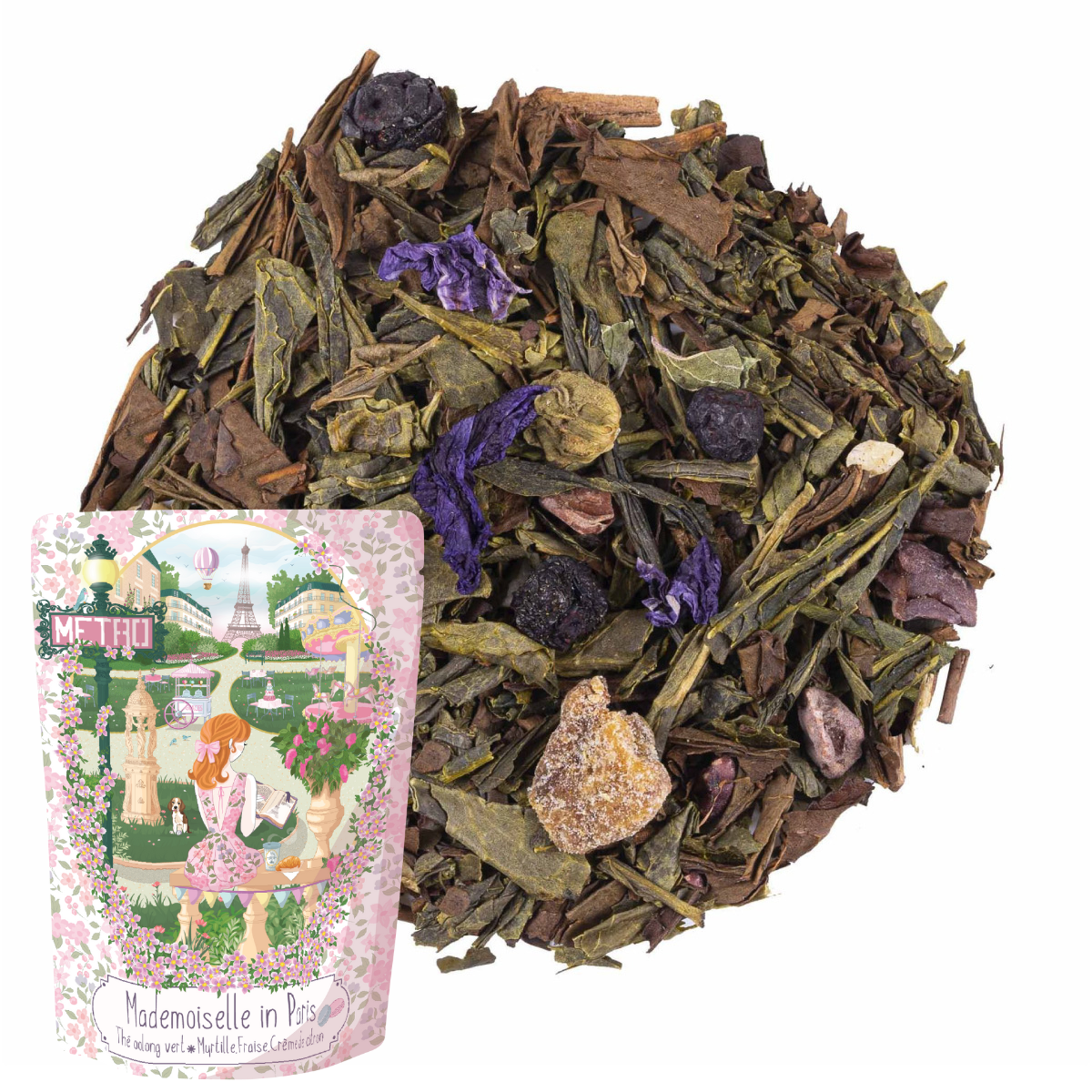 Thé Oolong vert Mademoiselle in Paris
