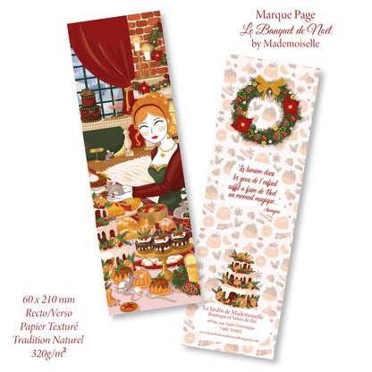 Marque page Le Banquet de Noël - by Mademoiselle