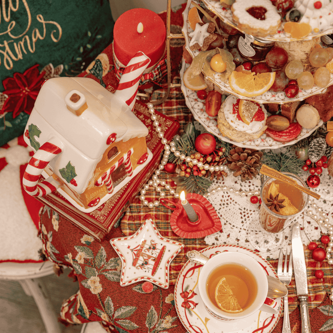 Merienda navideña con CaroFromWoodland