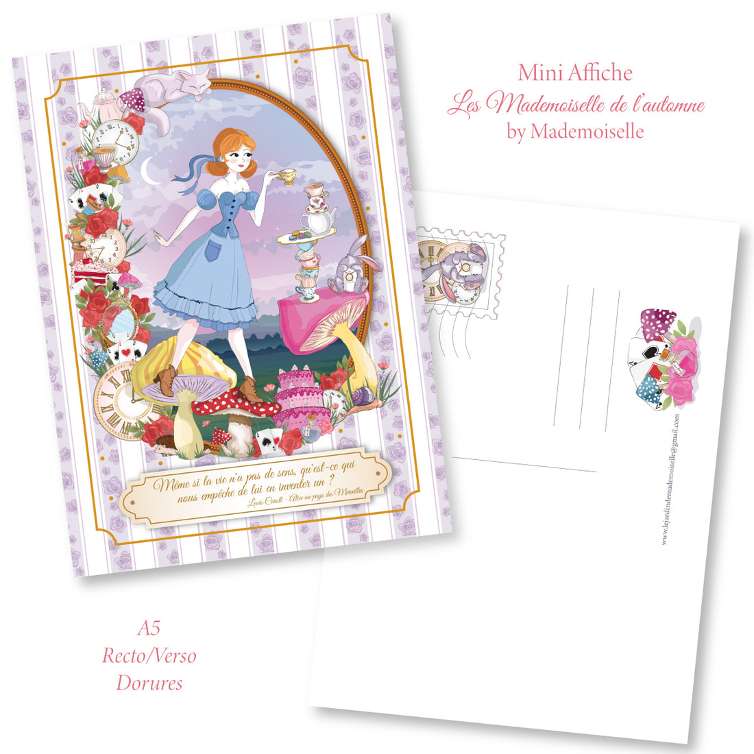 Mini Affiche A5 Dans les yeux d&